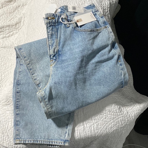 Good America Good 90s High Waisted Loose nonstretch Jeans *New with tags - Picture 5 of 10